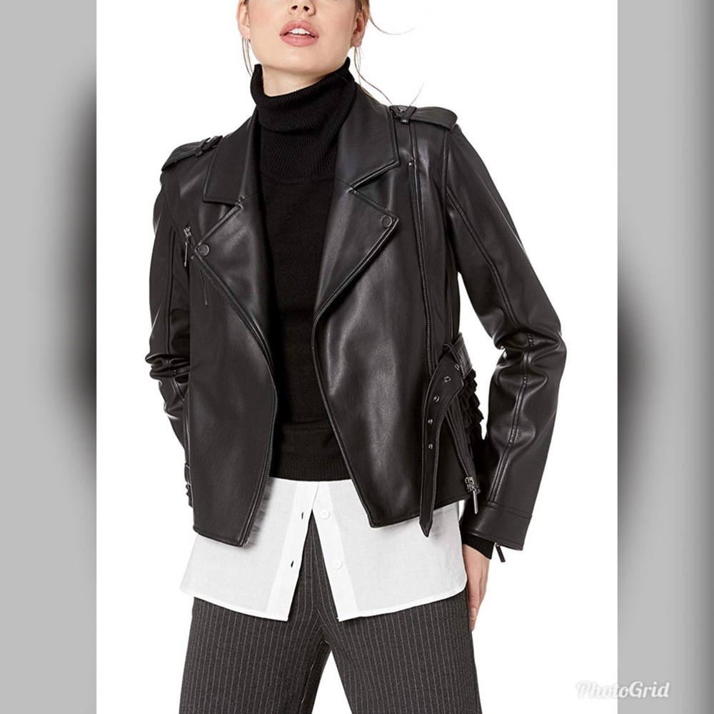 Nicole Miller NY
Women's Pleather Moto Jacket